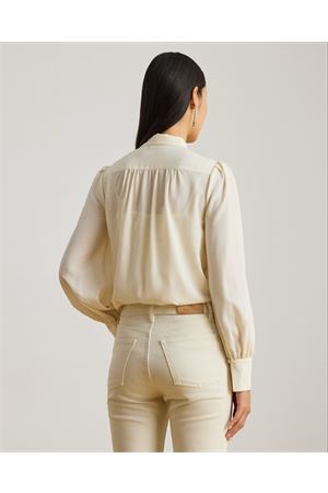 Klaryce-Long Sleeve-Blouse-Drapey Poly Ggt 122 LAUREN RALPH LAUREN | Shirt | 200P14083001